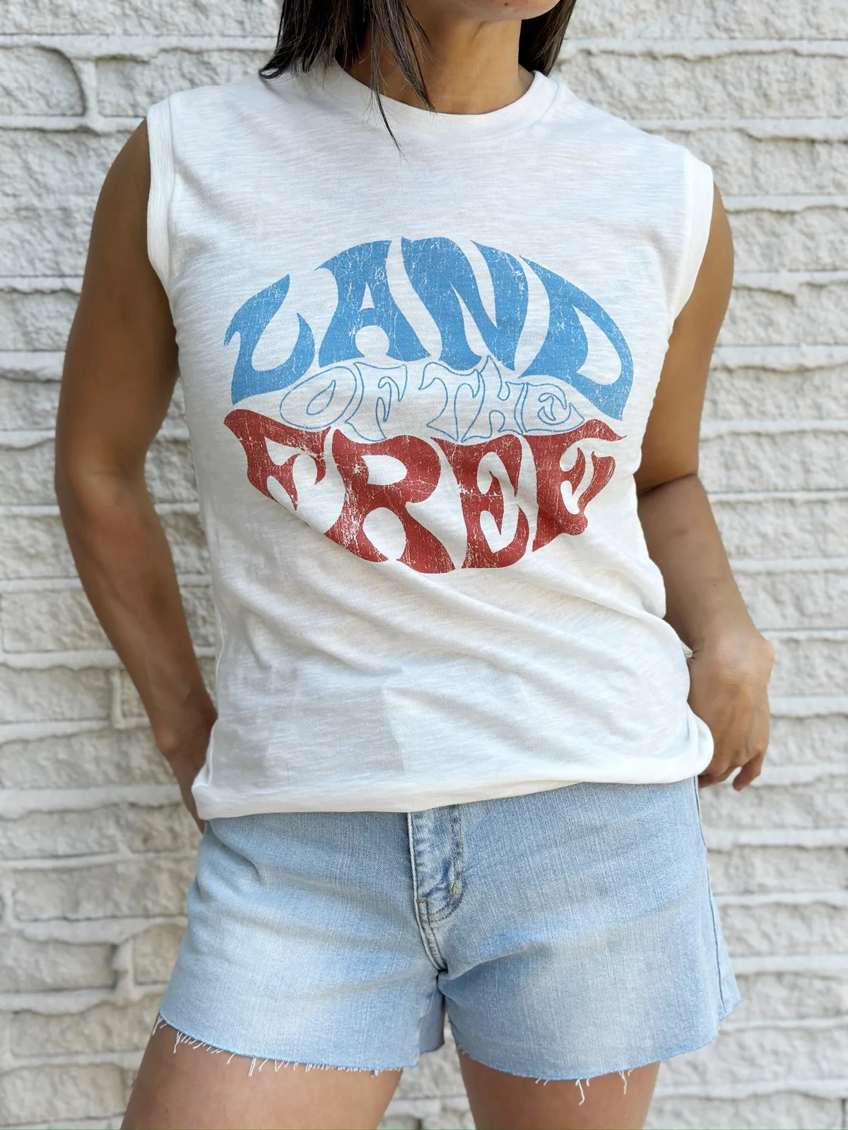 Land of the Free Tank - RusticThread Boutique
