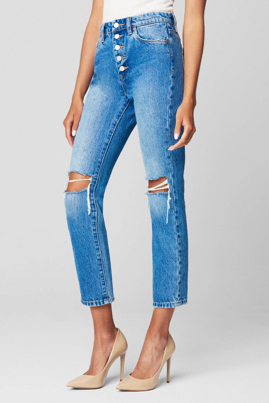 Bigger & Better High Rise Straight Cropped Jean - RusticThread Boutique